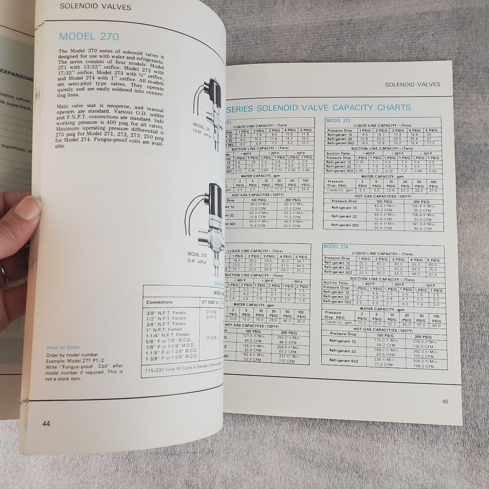 Singer General Catalog Refrigeration and Air-conditioning Controls 1972 A.P Line