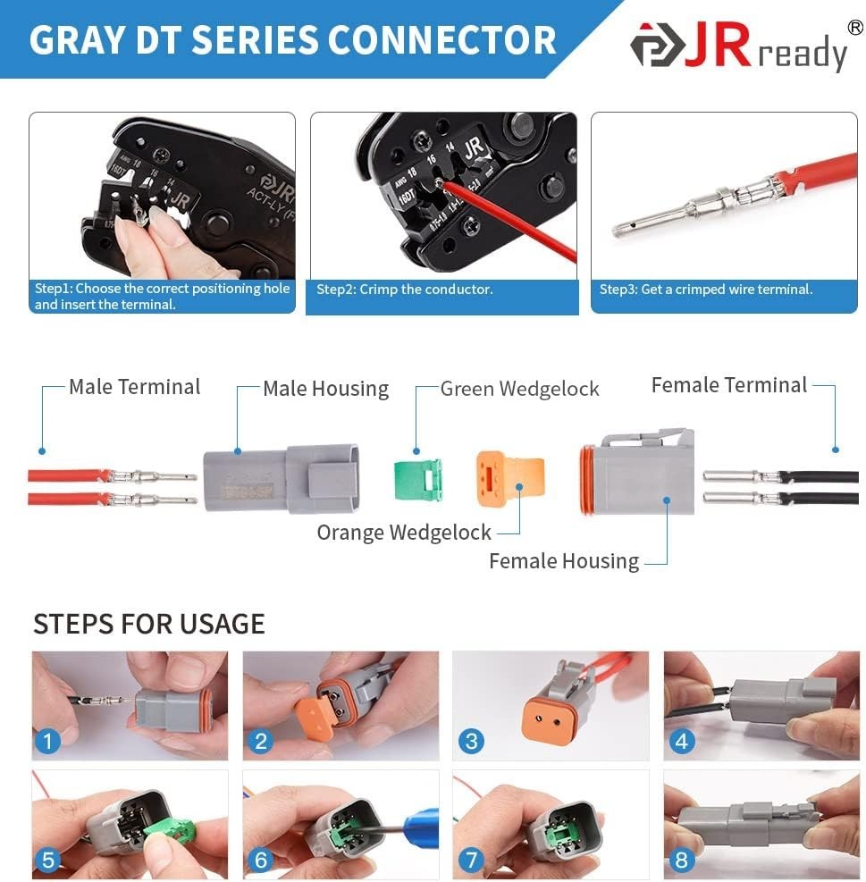 Automotive Marine Off-Road DT Connectors