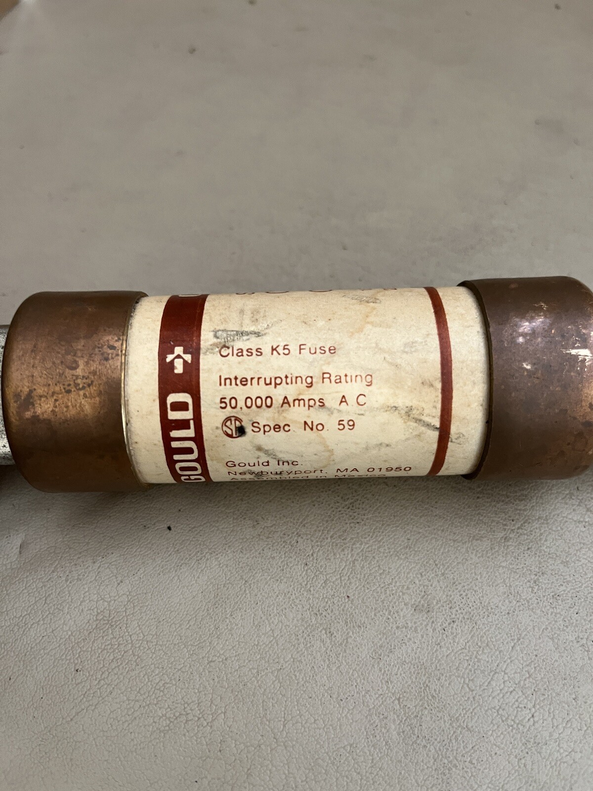 Gould Shawmut OT150 Amp One-Time Fuse 250 Volts-Tested