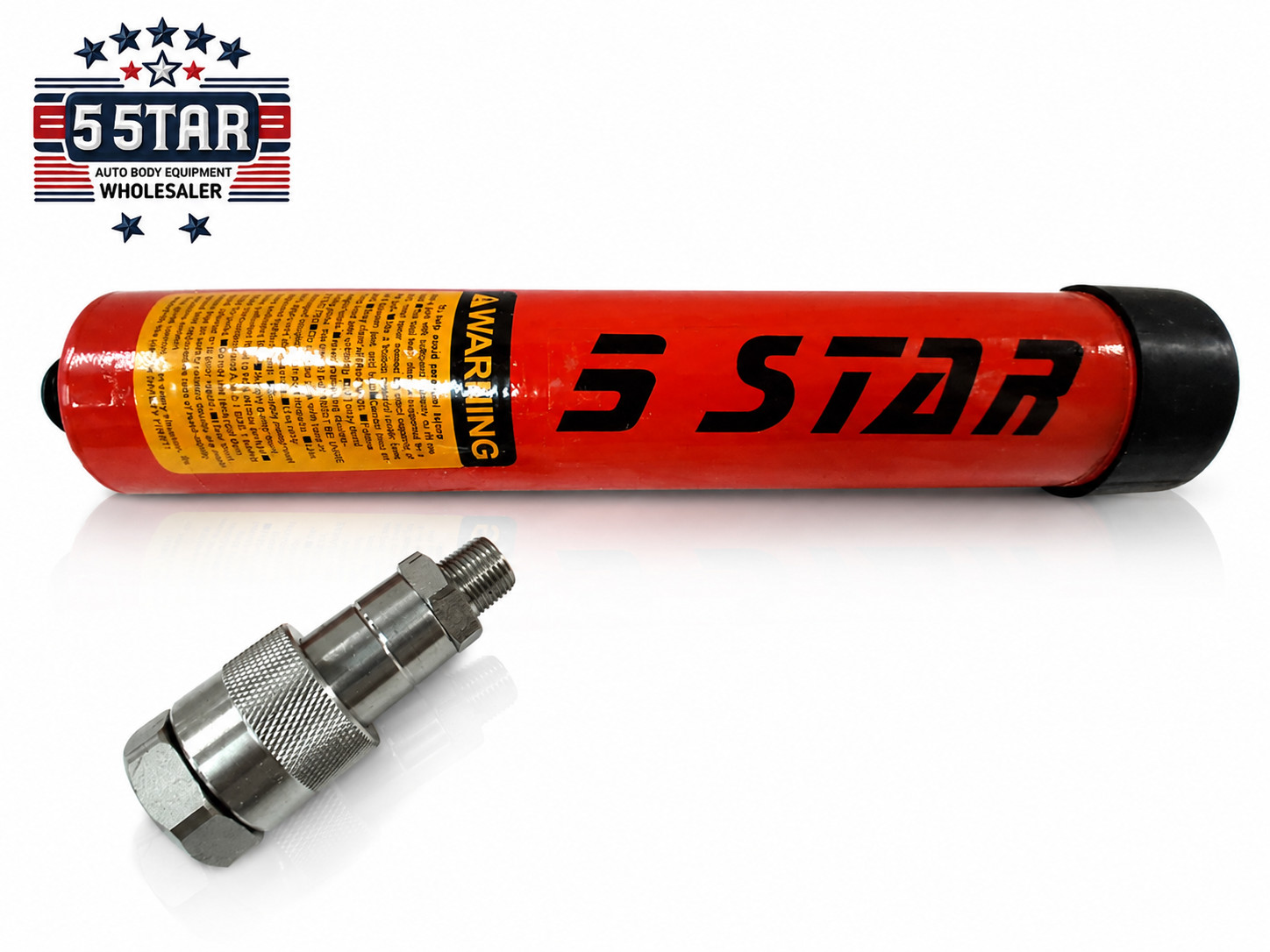 10 Ton 6″ Stroke Hydraulic Ram Single Acting