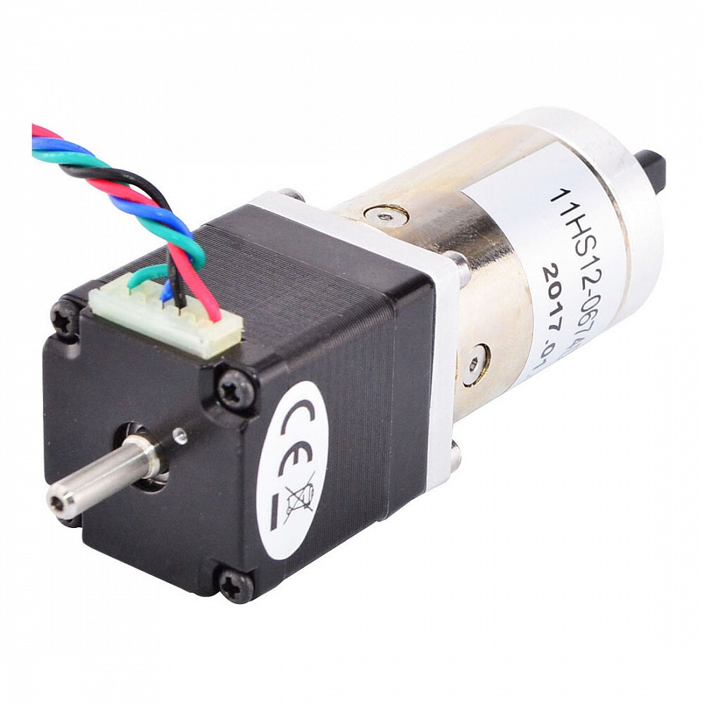 StepperOnline 11HS12-0674D1-PG100, Nema 11, 100:1 Gearbox, Bipolar Stepper Motor