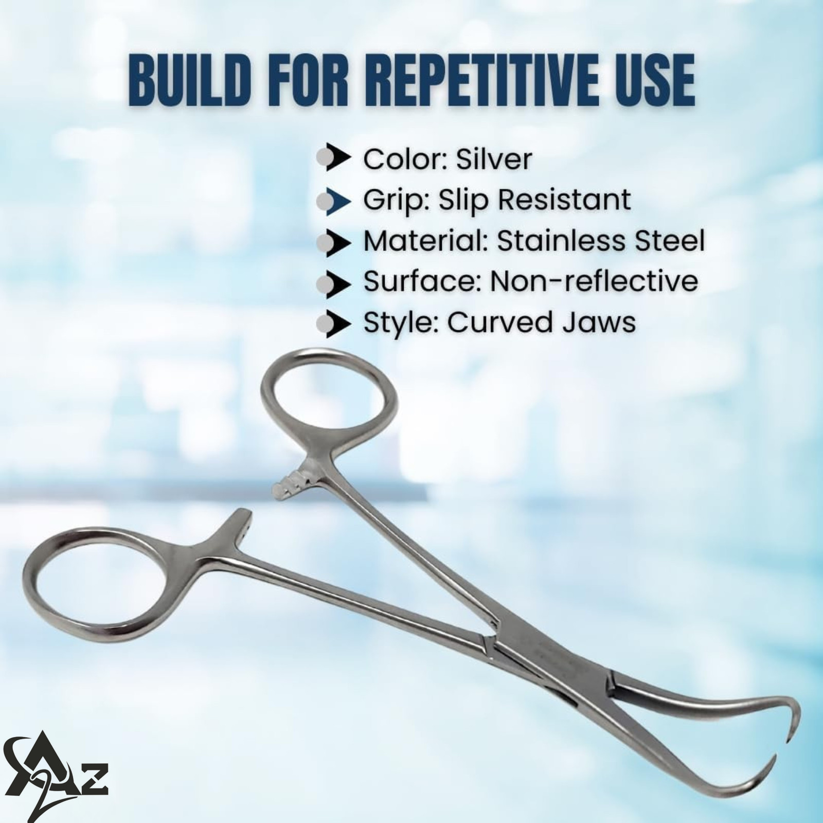 Surgical Backhaus Towel Clamp Locking Forceps 5.25″ Veterinary Instruments CE