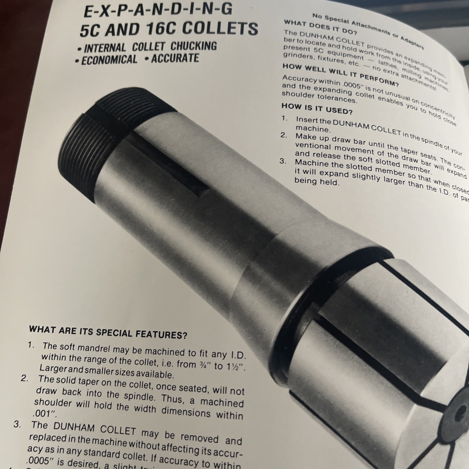 Dunham Company Machine Tool Products, 1990