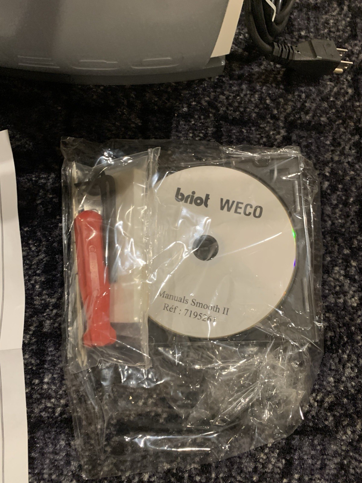 Briot WECO Smooth II Hand Edger ( Luneau Technology, Visonix)
