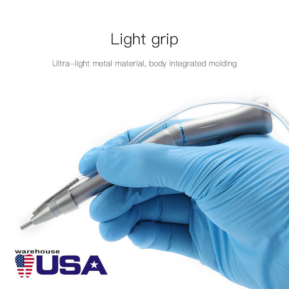 LED Fiber Optic Yabangbang E-generator Dental Handpiece High Speed 4/2Hole -CN