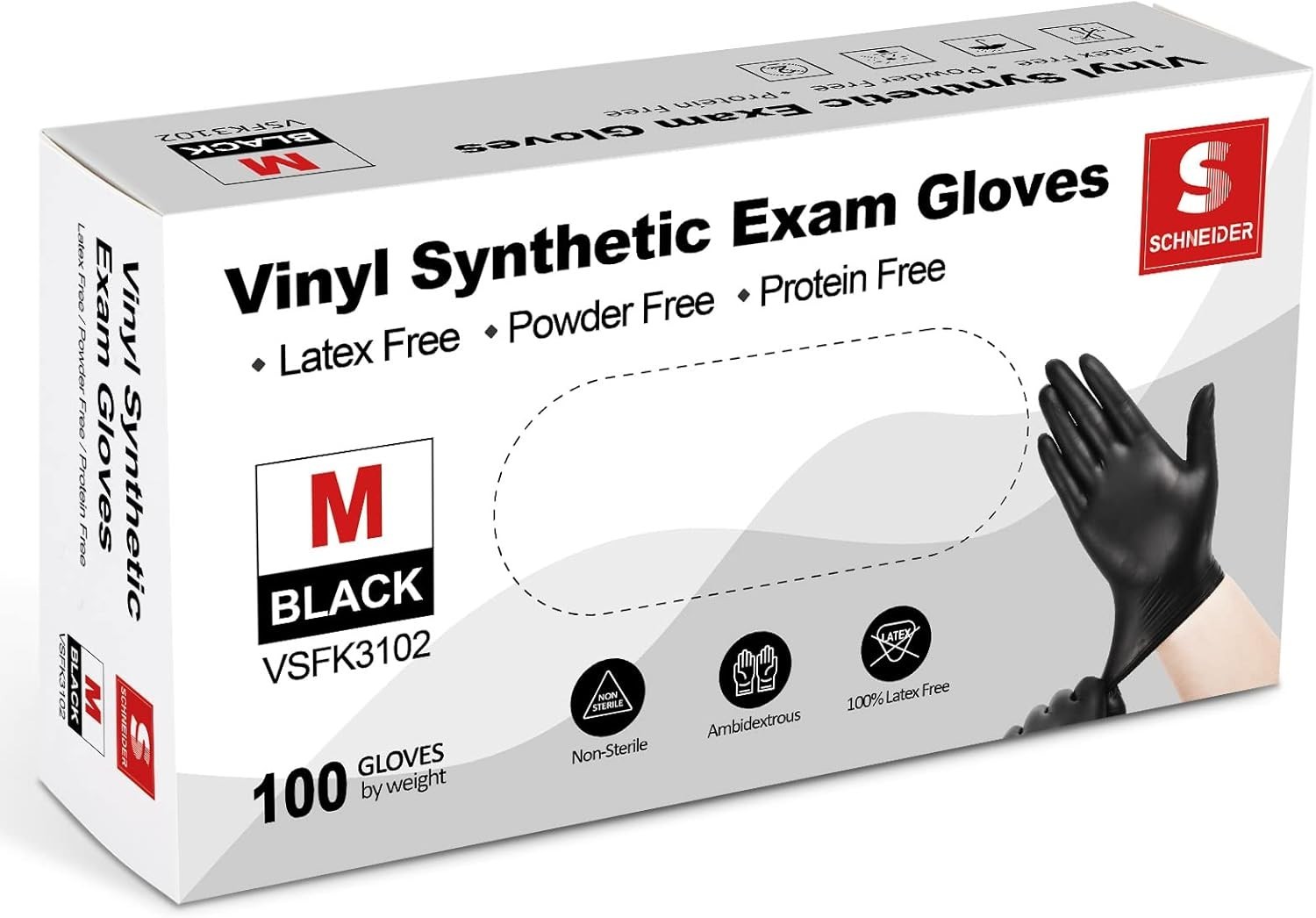 Versatile 4 Mil Disposable Vinyl Gloves – Ideal for Medical, Cooking & Cleaning