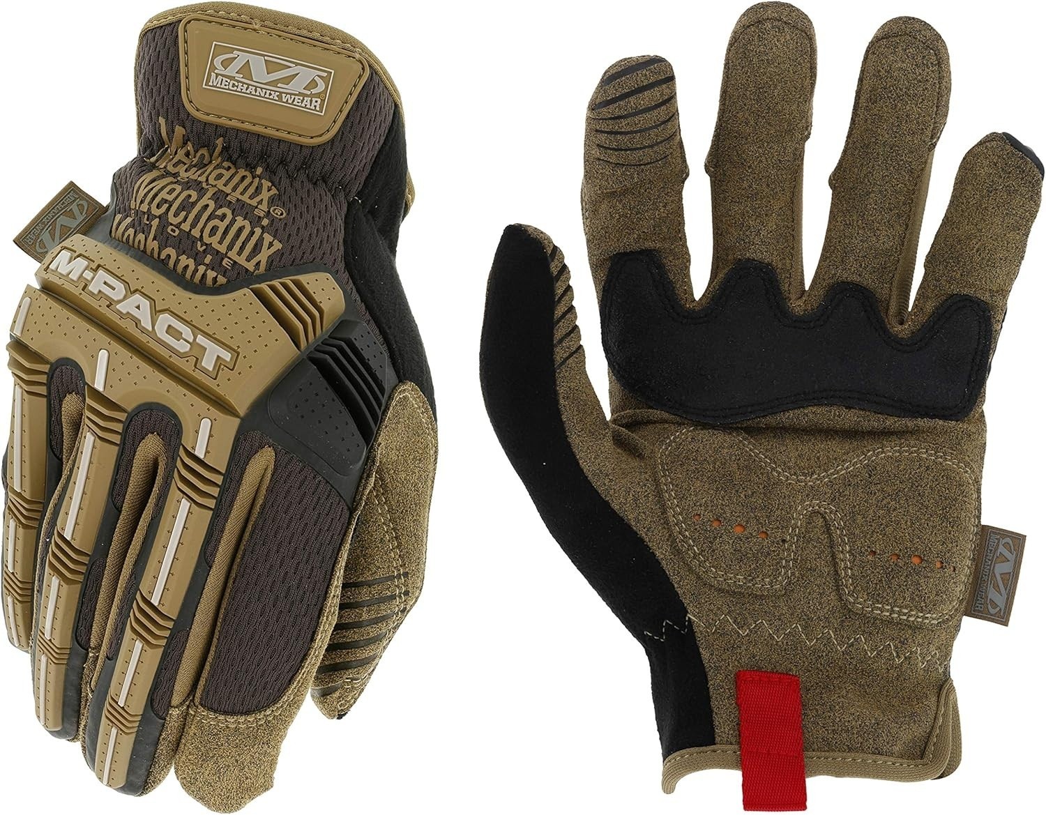 Mechanix Wear M-Pact Impact Protection Gloves Adult Size Large L 911750 NEW