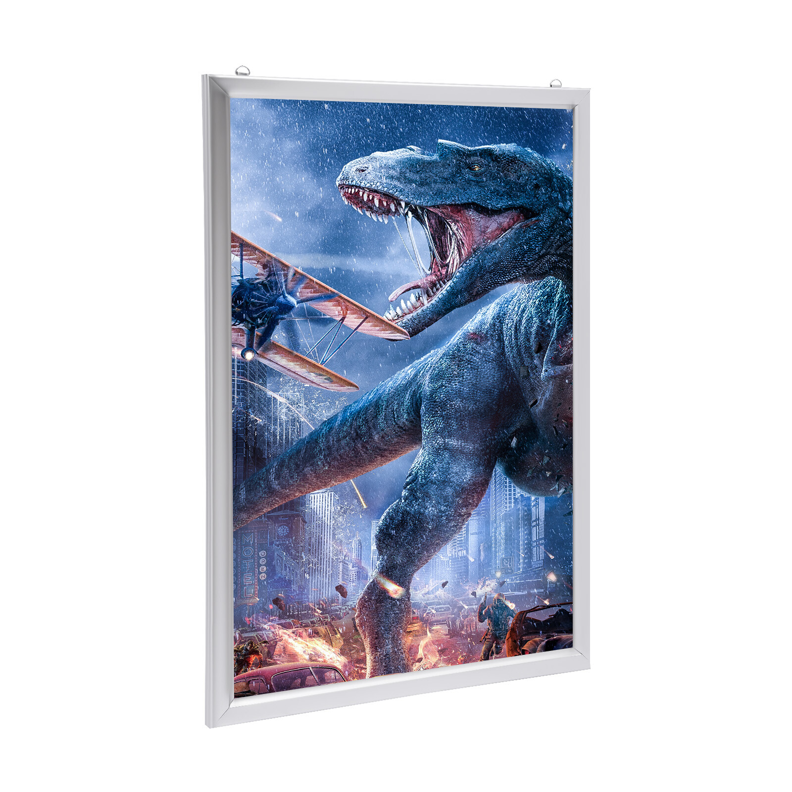 18×24″ LED Backlit Movie Poster Art Picture Frame Light Box Advertising Display
