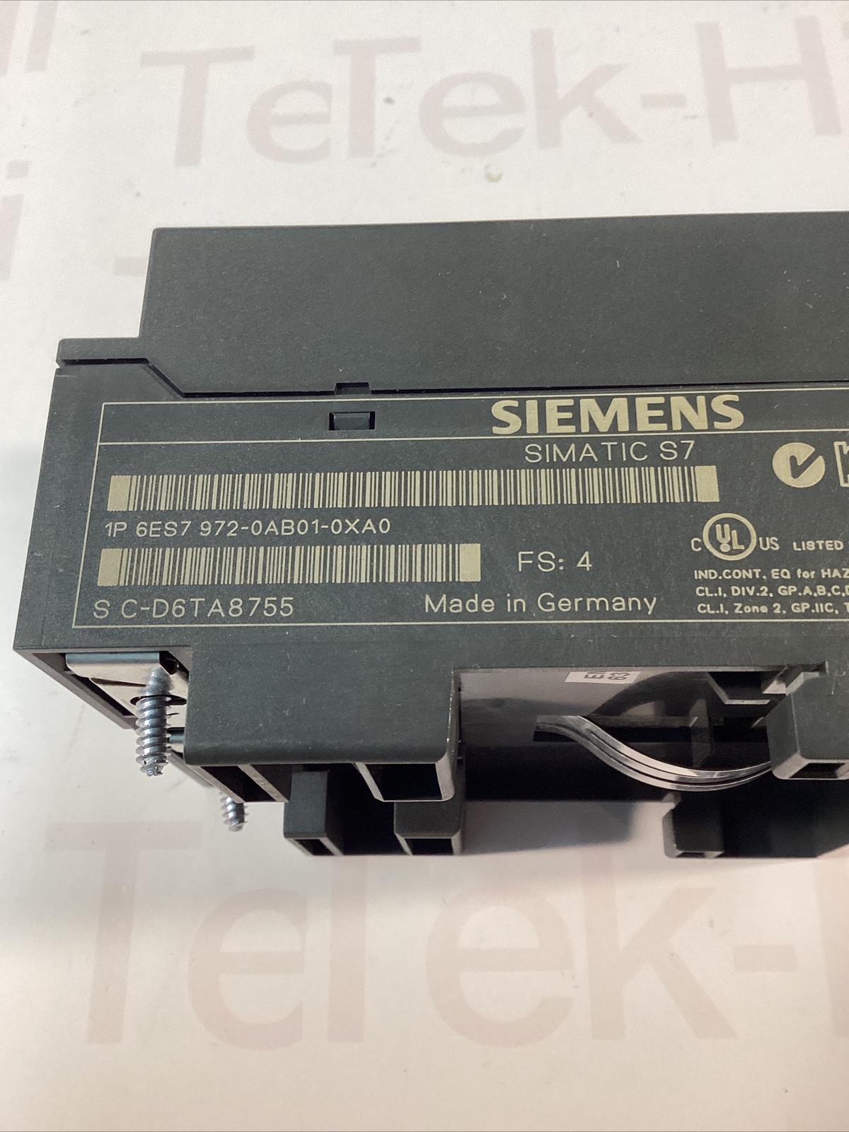 SIEMENS 6ES7 972-0AB01-0XA0 SIMATIC 6ES7972-0AB01-0XA0 OVERNIGHT SHIPPING