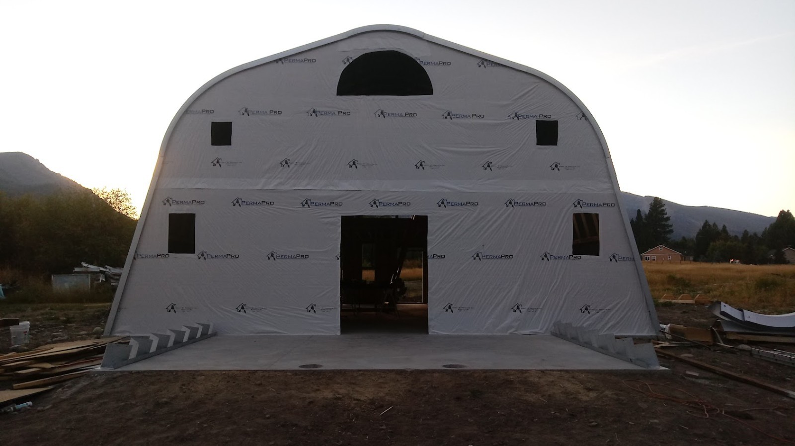 30x36x16 Steel DuroSPAN Building Off Grid Home Shop Open Ends Factory DiRECT