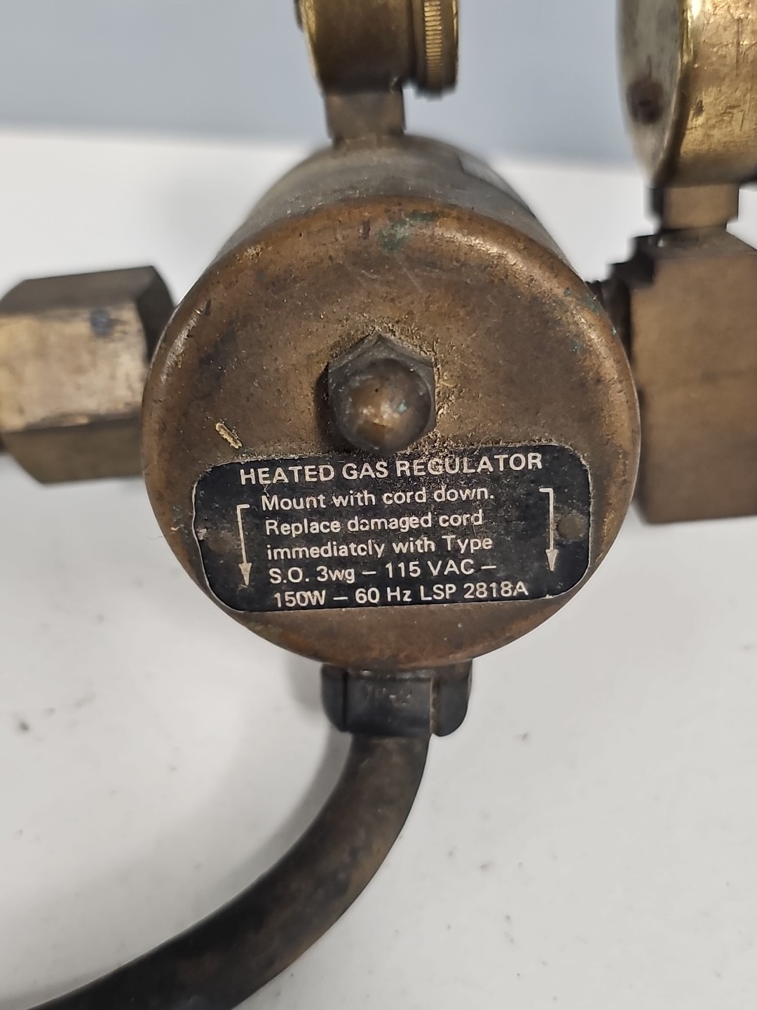 Vintage AIRCO INC. Heated Air Regulator Model 320 Untested