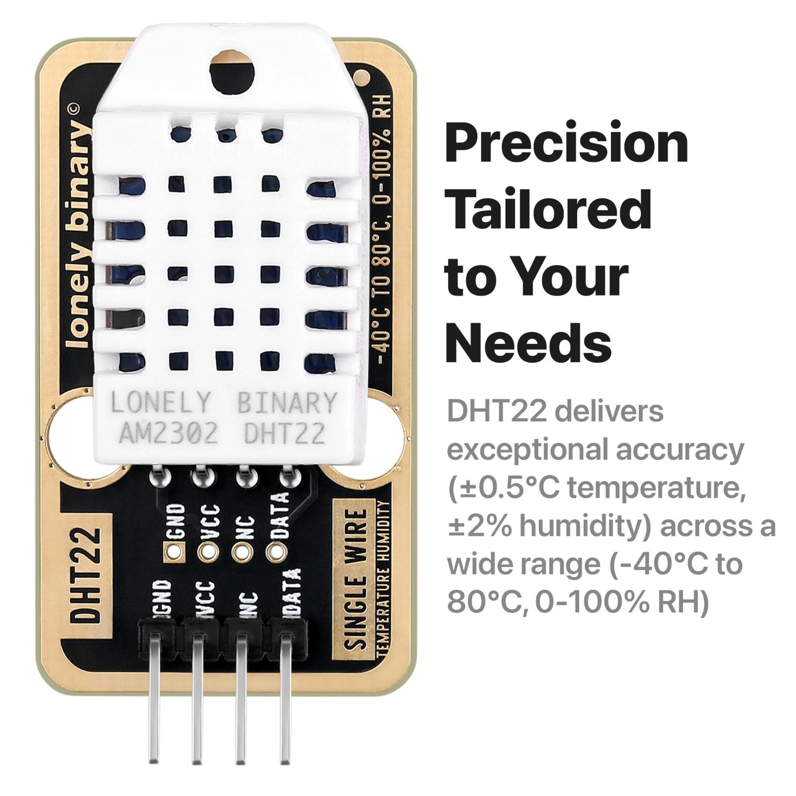 6pcs DHT22 DHT11 Digital Temperature Humidity Sensor Set for Arduino Raspberry P