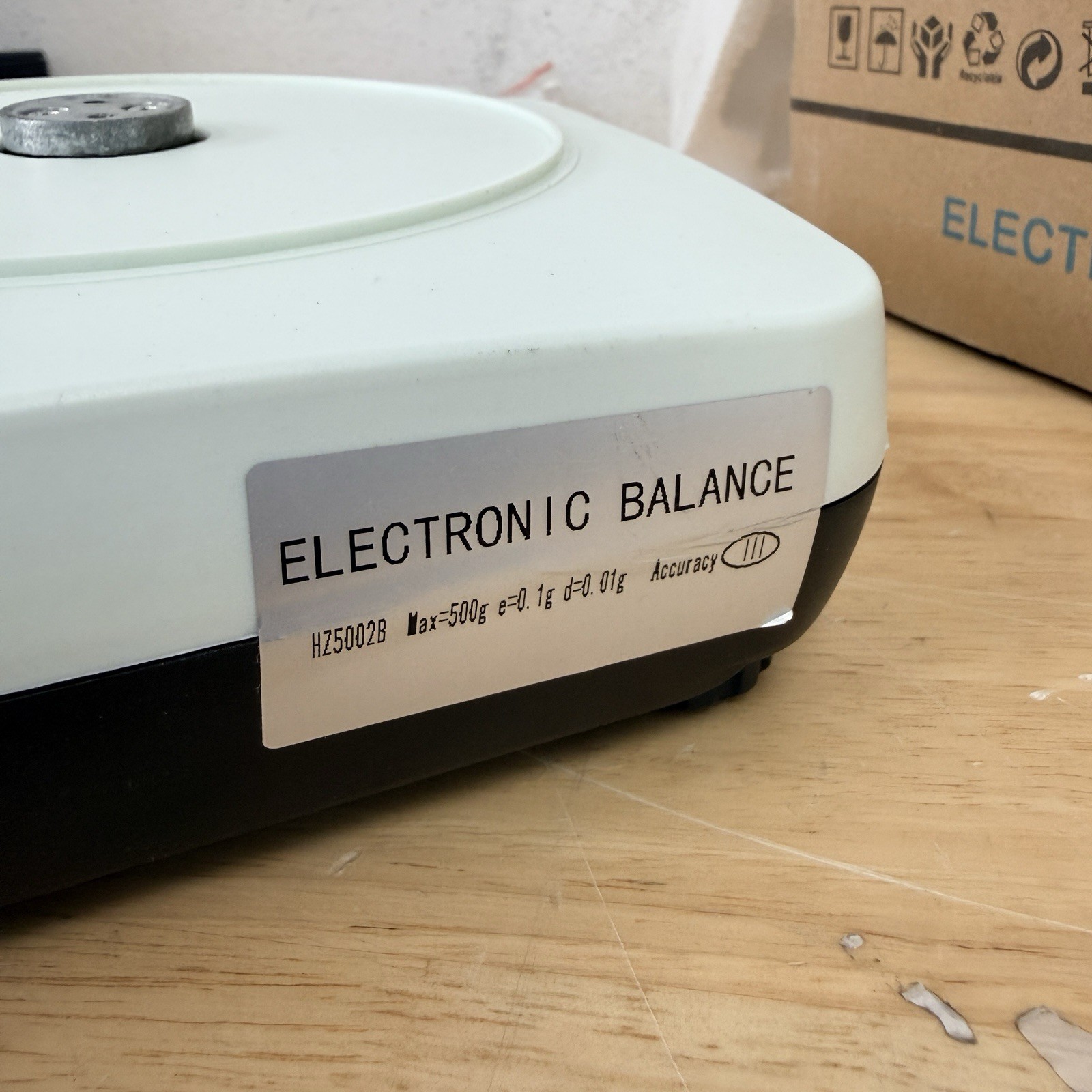 Bonvoisin Lab Scale 500gx0.01g High Precision Electronic Analytical Balance