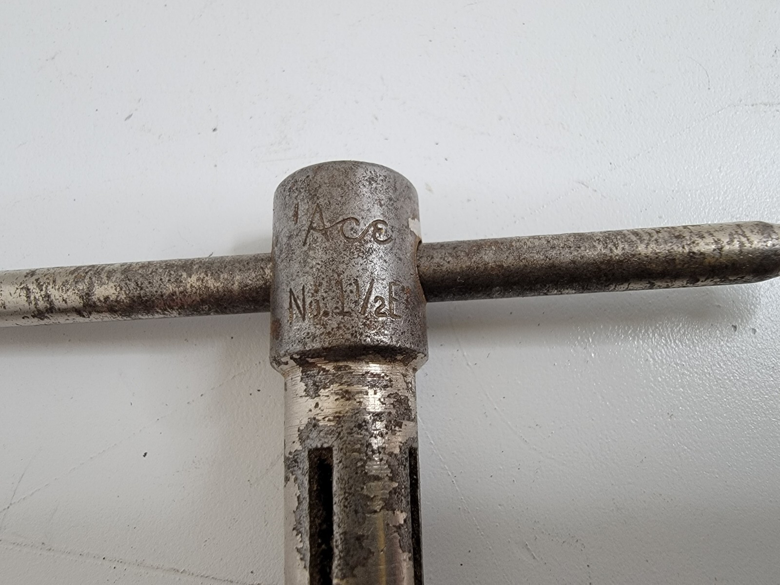 Ace Hand Tap No. 1 1/2 E Vintage Machining Tool Well Used