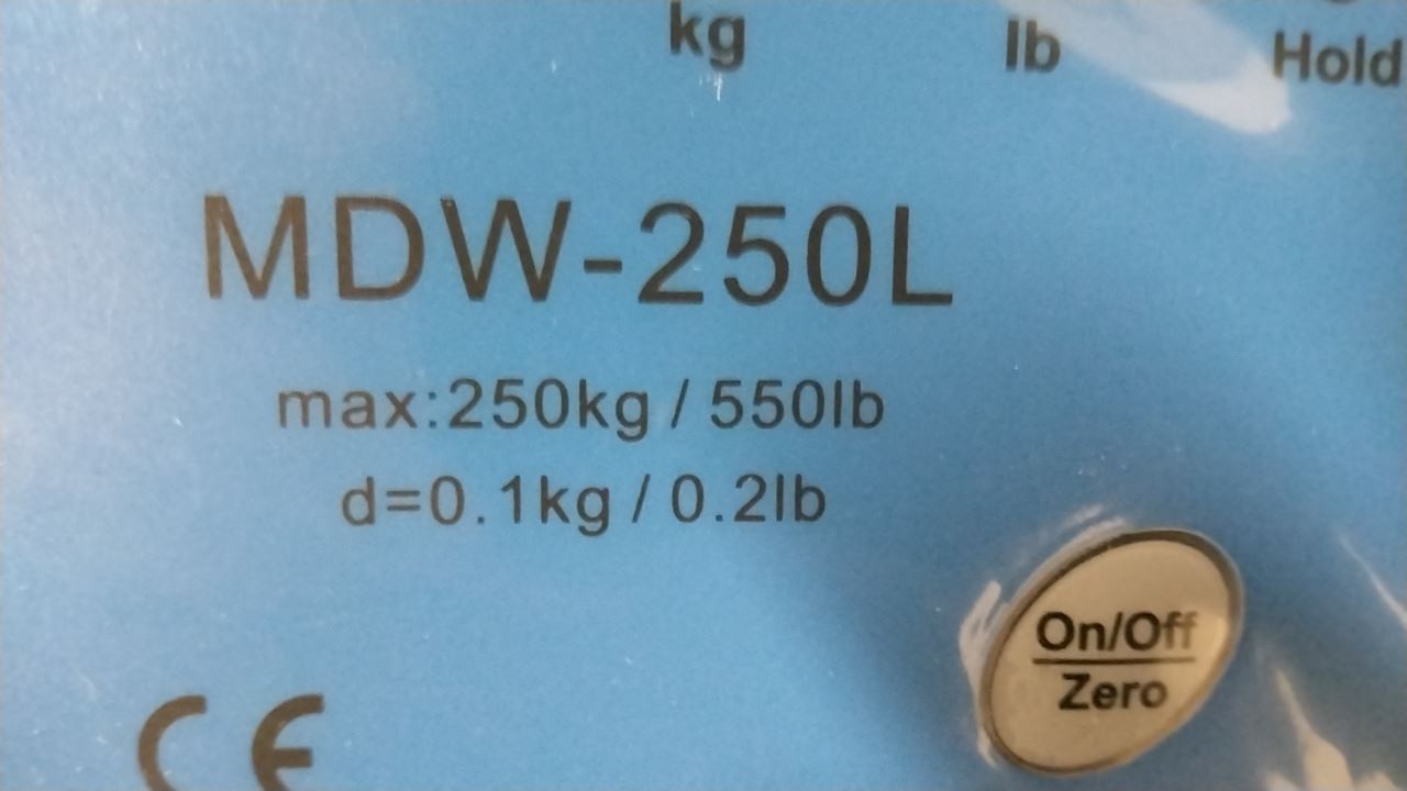Adam Equipment MDW-250L 550 Lb Capacity Digital Physician Scale