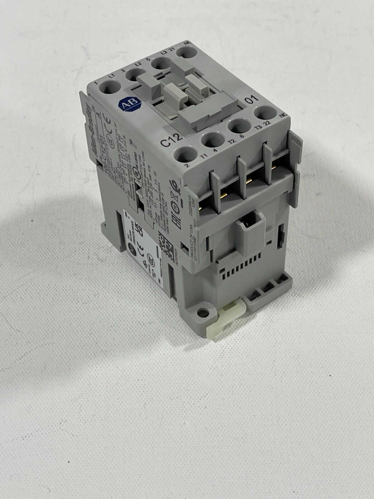 New! Allen Bradley 100-C12T01 Contactor 3 NO Main Pole 240/277VAC Coil