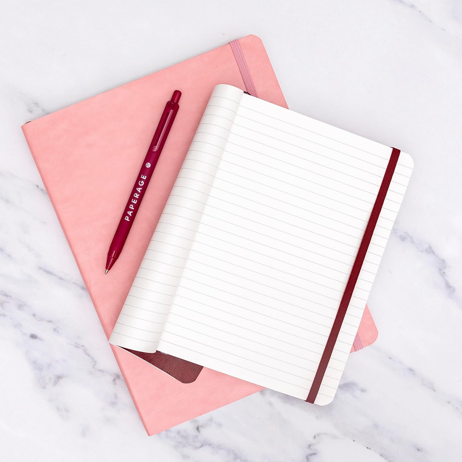 Softcover Lined Journal Notebook (Periwinkle), 160 Pages, Medium College Ruled N