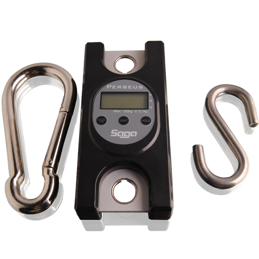 SAGA Industrial Crane Scale 220lb/100kg X 0.2lb 0.1kg Mini Digital Hanging Scale