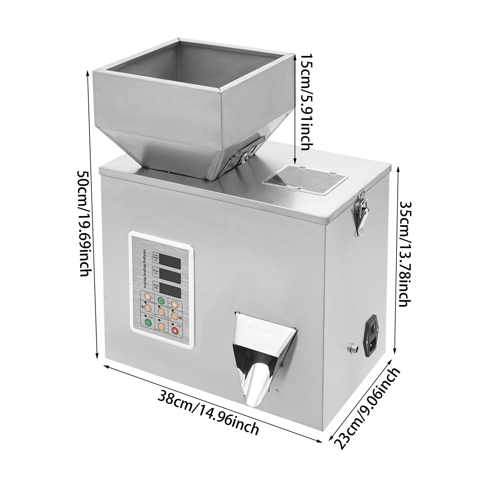 Automatic Intelligent Weighing Filling Machine Adjustable Particle Dispenser