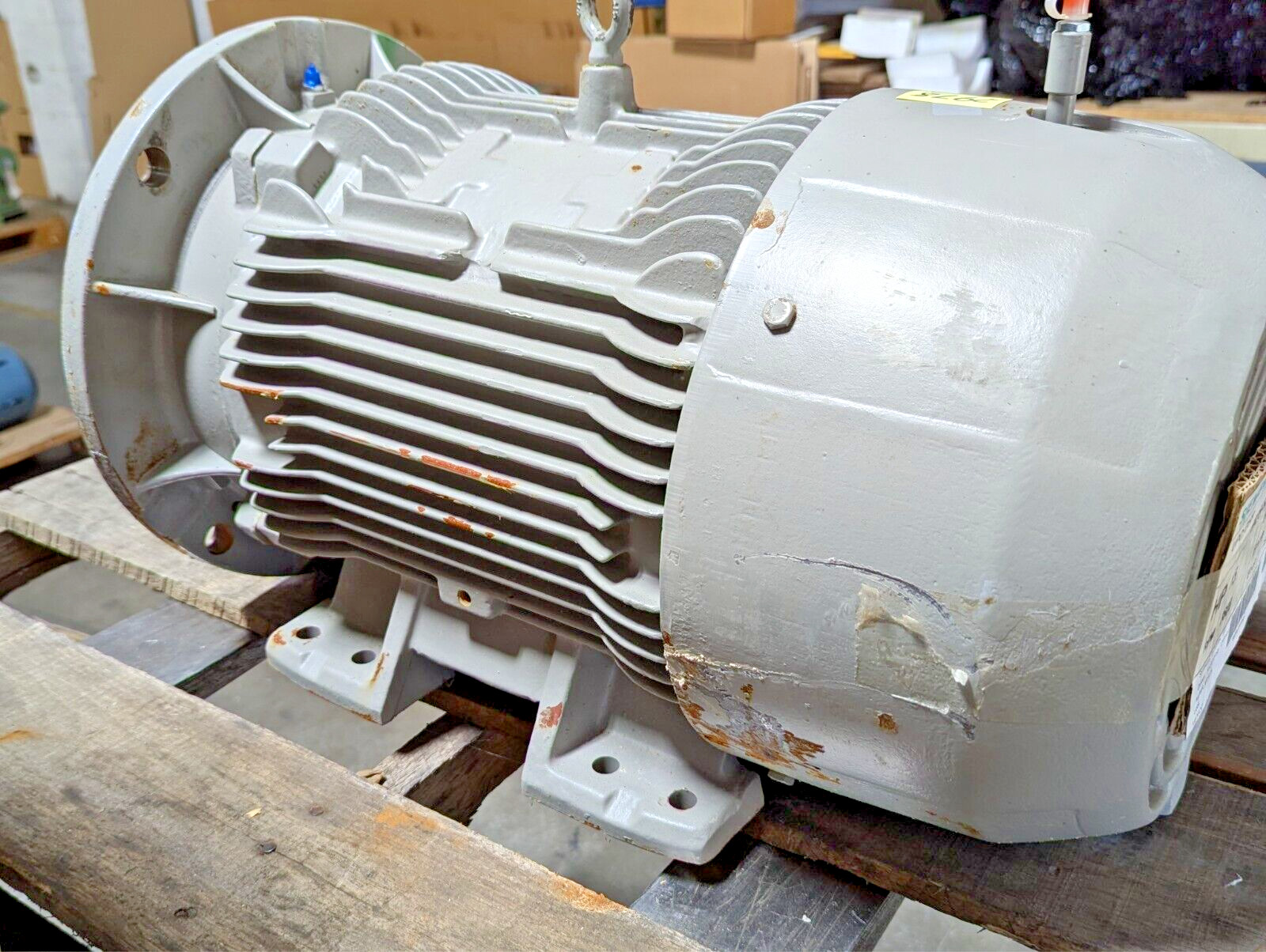 NEW SIEMENS 15 HP MOTOR / 460 VOLT 3530 RPM 254T FRAME 1 5/8″ DIA SHAFT