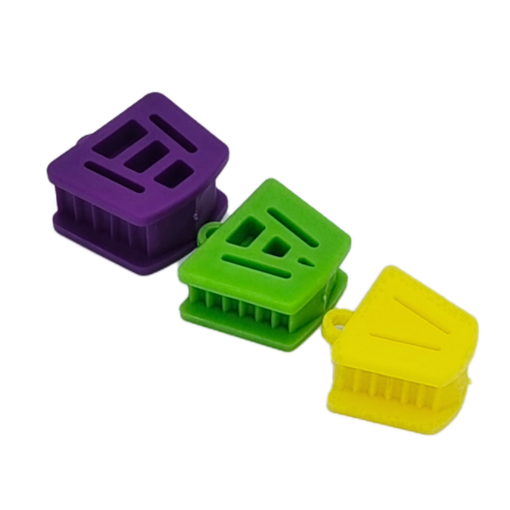 3 Size Dental Silicone Mouth Prop Bite Block Rubber Opener Retractor Latex