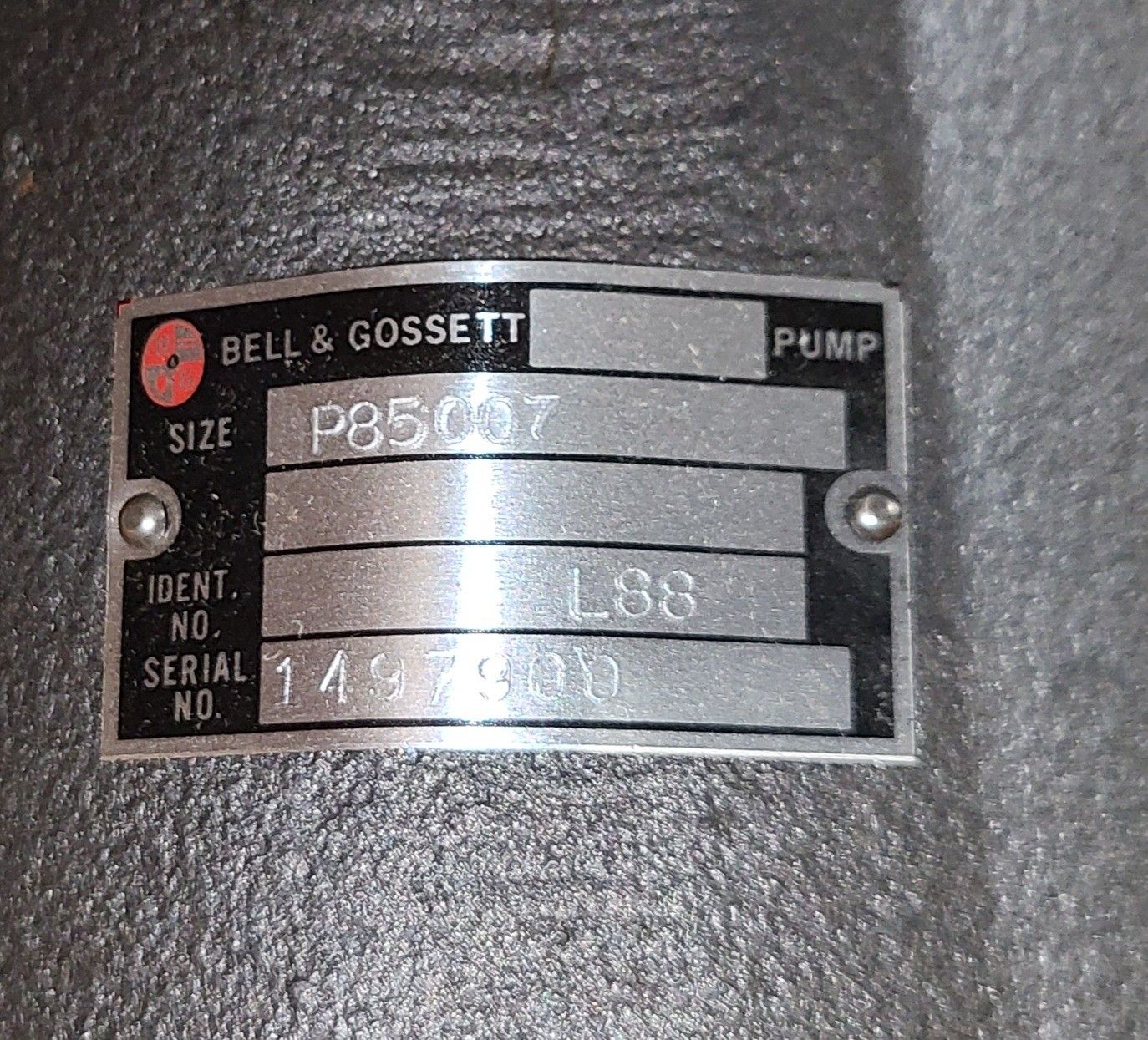 Bell & Gossett P85007 Ball Bearing Frame Assembly for Series 1510 Pumps