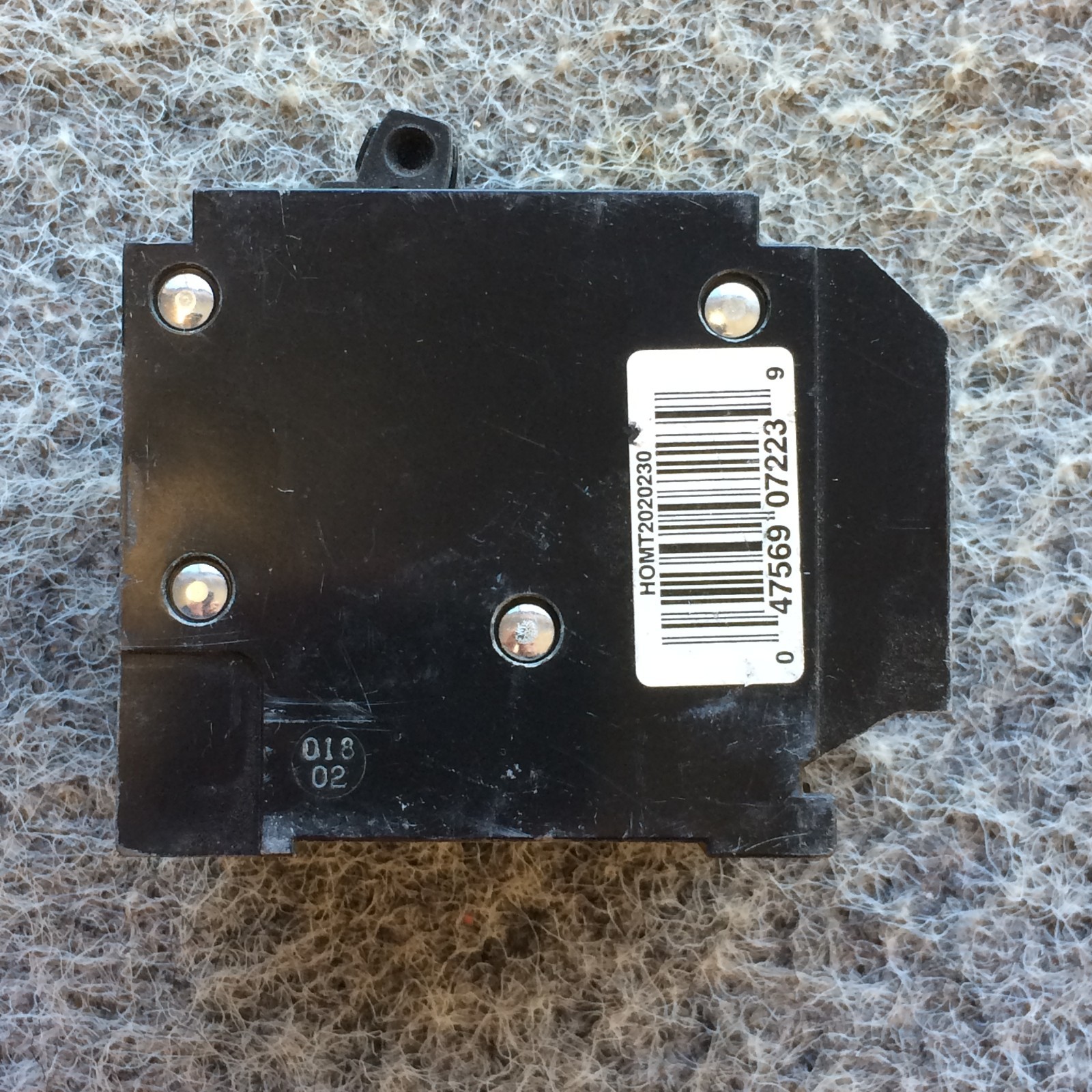 Square D HOMT2020230 20 A Miniature Quadplex Circuit Breaker HOMT2020230