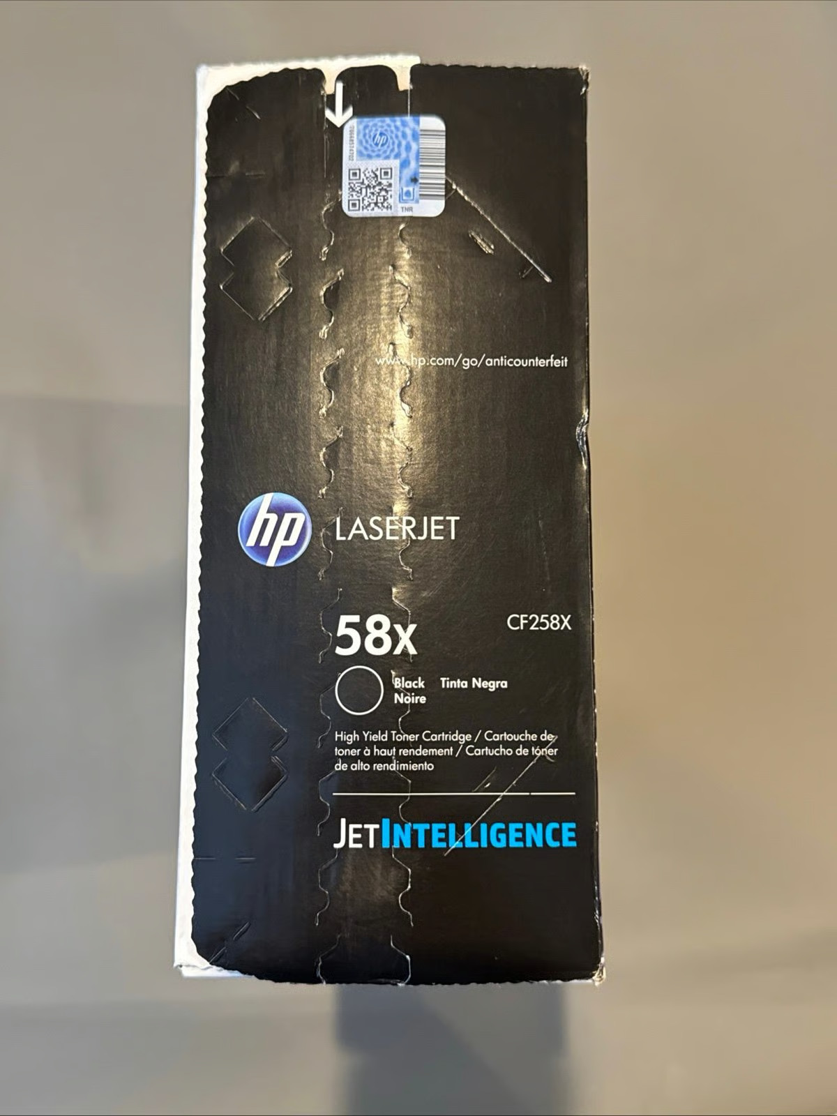 Genuine HP 58X (CF258X) High Yield Black Toner Cartridge No Extra Charges ✅