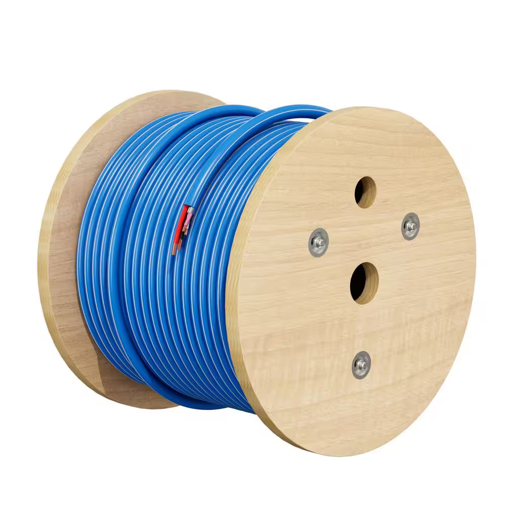 500 Ft. 16/2C+22/1PR Blue CMR Copper Lutron Equivalent QSH-CBL-L, Liberty LUTRON