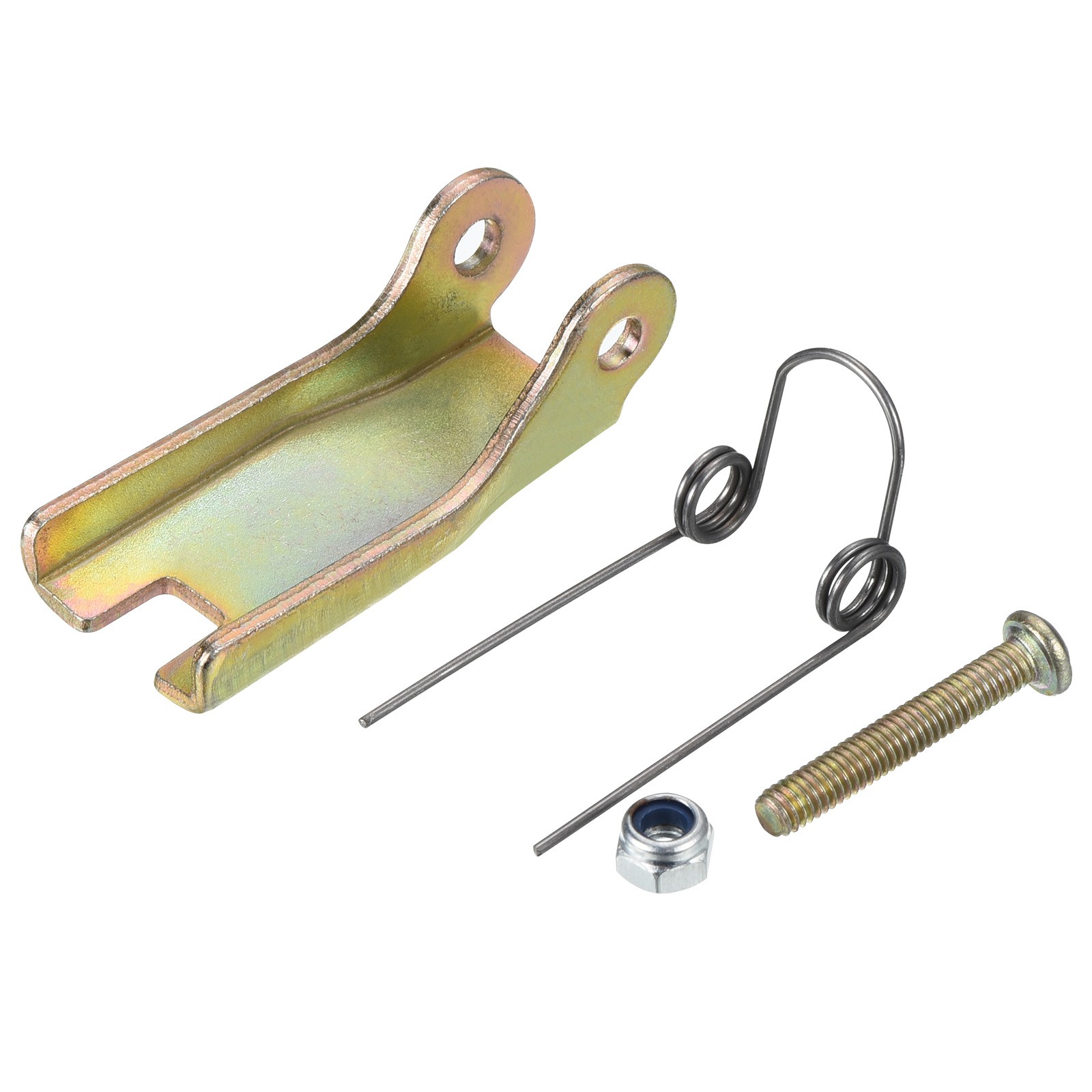 2 Pack 50mm Hook Safety Latch Kit Metal Towing Hitch Replacement Zinc Plating