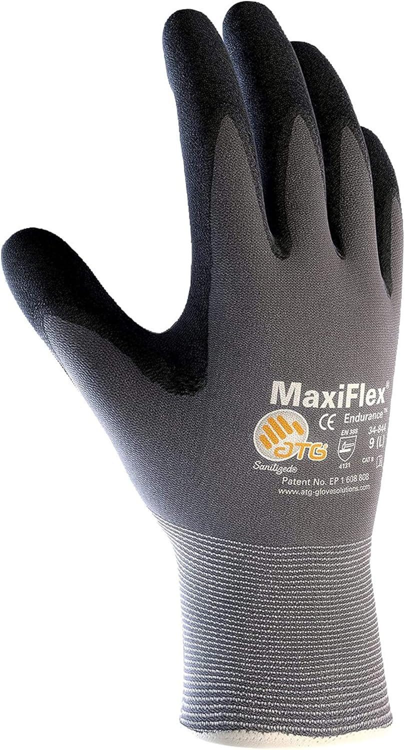 Maxiflex Endurance 34-844/XL Seamless Knit Nylon Glove with Nitrile Coated Micro