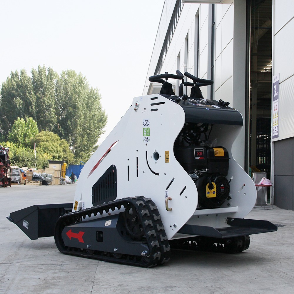 Mini Skid Steer Loader15 hp Hydraulic System Electric Start B&S ENGINE heat sink