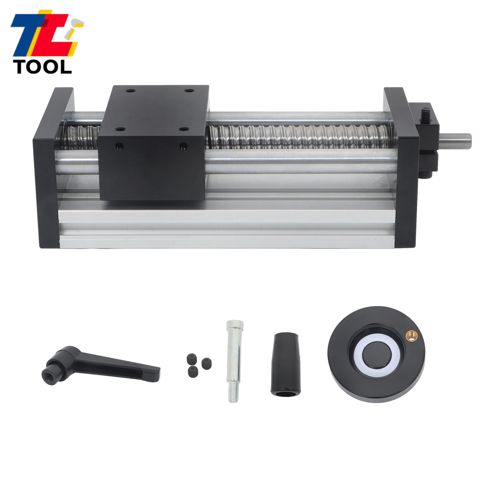 CNC 100mm Cross Slide Linear Rail Module Ballscrew SFU1605 Motion Stage