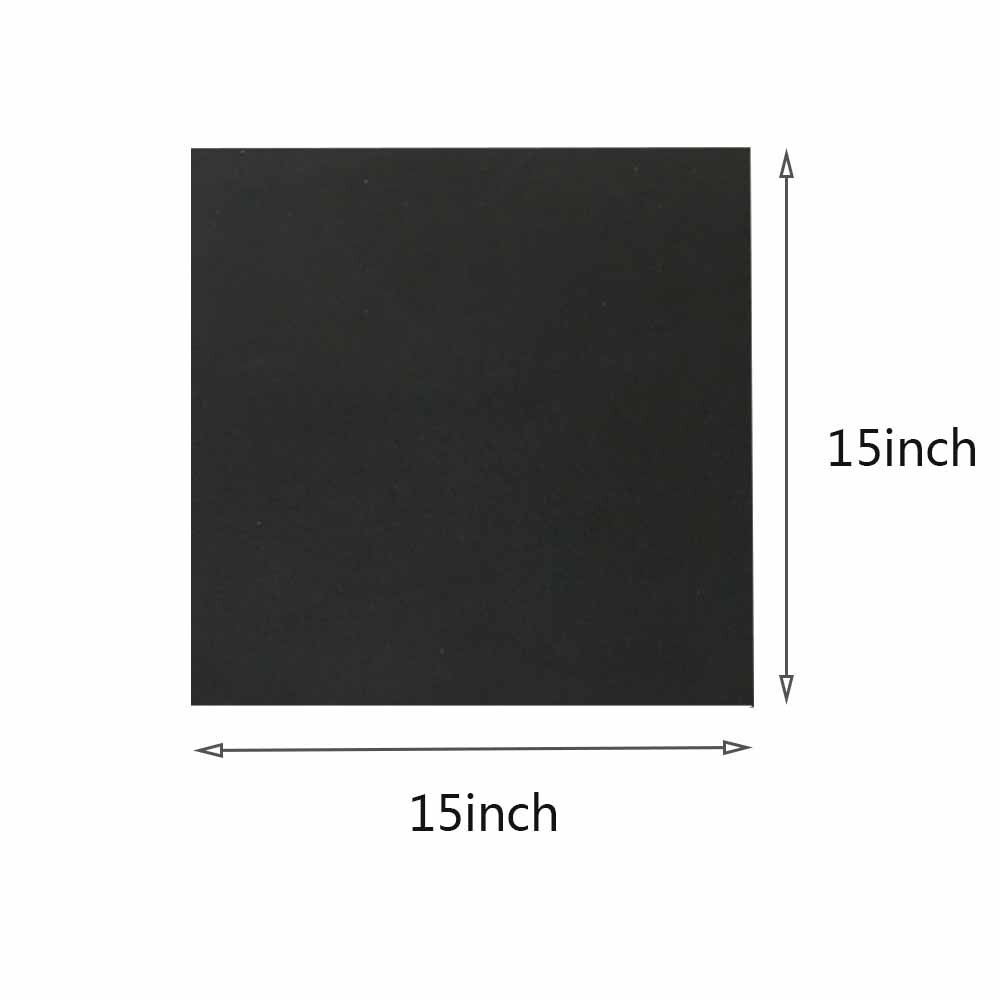 Silicone Sponge Rubber Sheet Plate Pad 15x15in High Temp Heat Press Plate Pad
