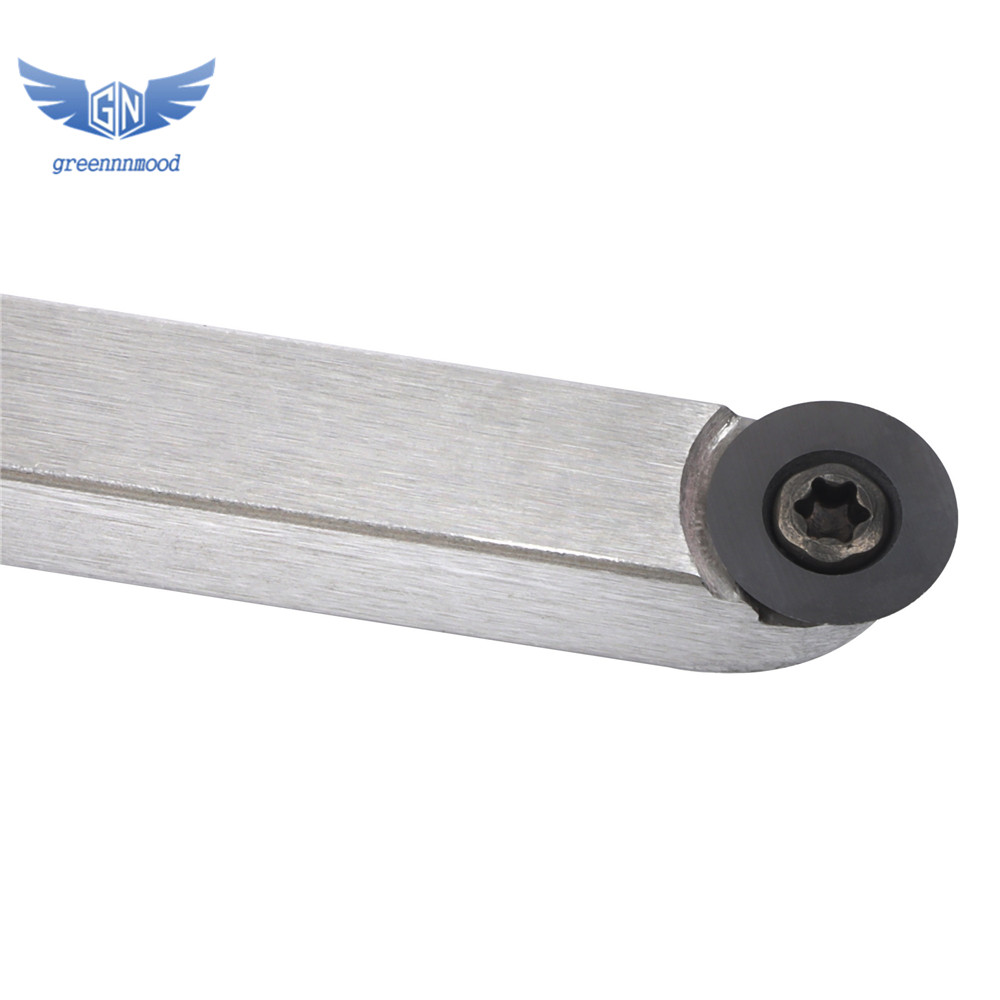 Mini-Size Woodturning Finisher Tool Carbide Chisel with 12mm Round Ci3 Insert