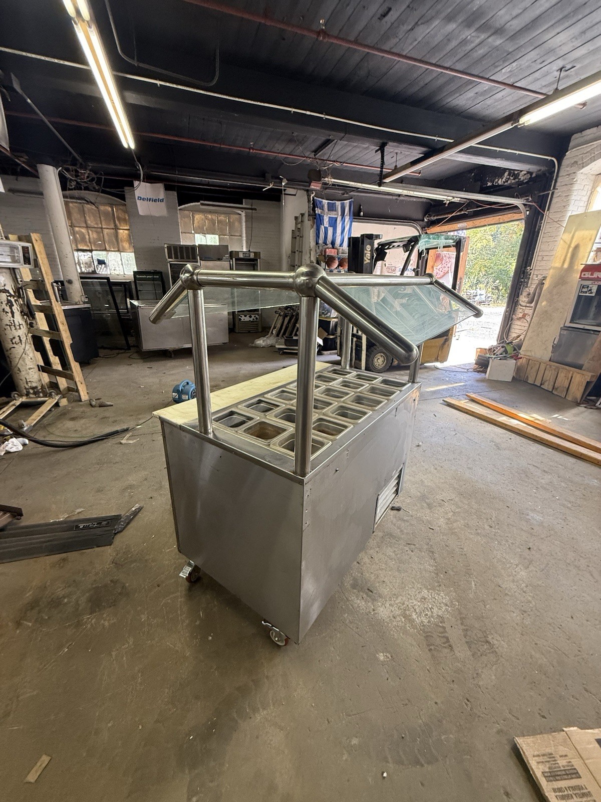 48” Used Buffett / Toppings Refrigerated Table Cooler Used Commercial