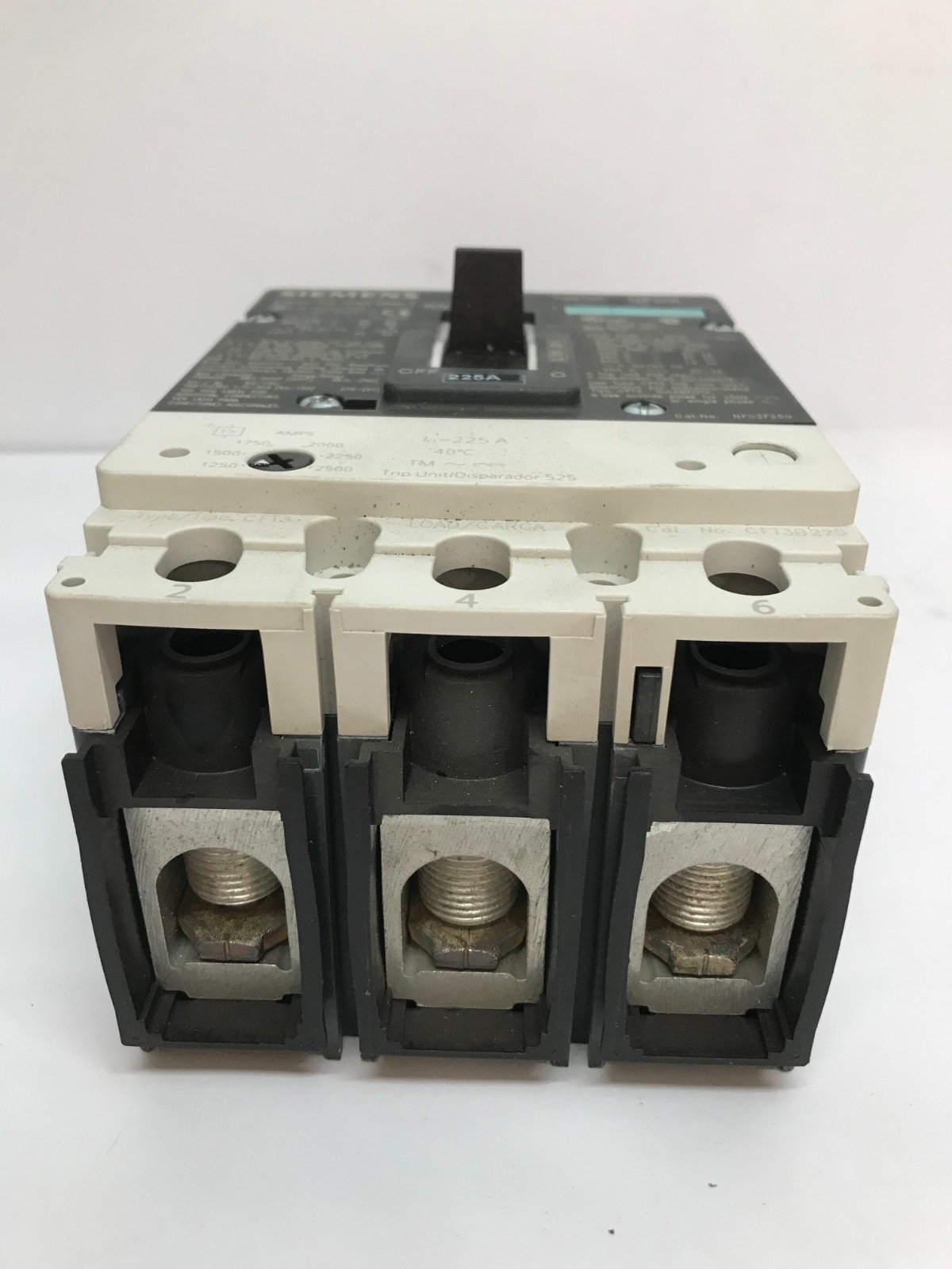 Siemens NFG3F250 VL Circuit Breaker – New