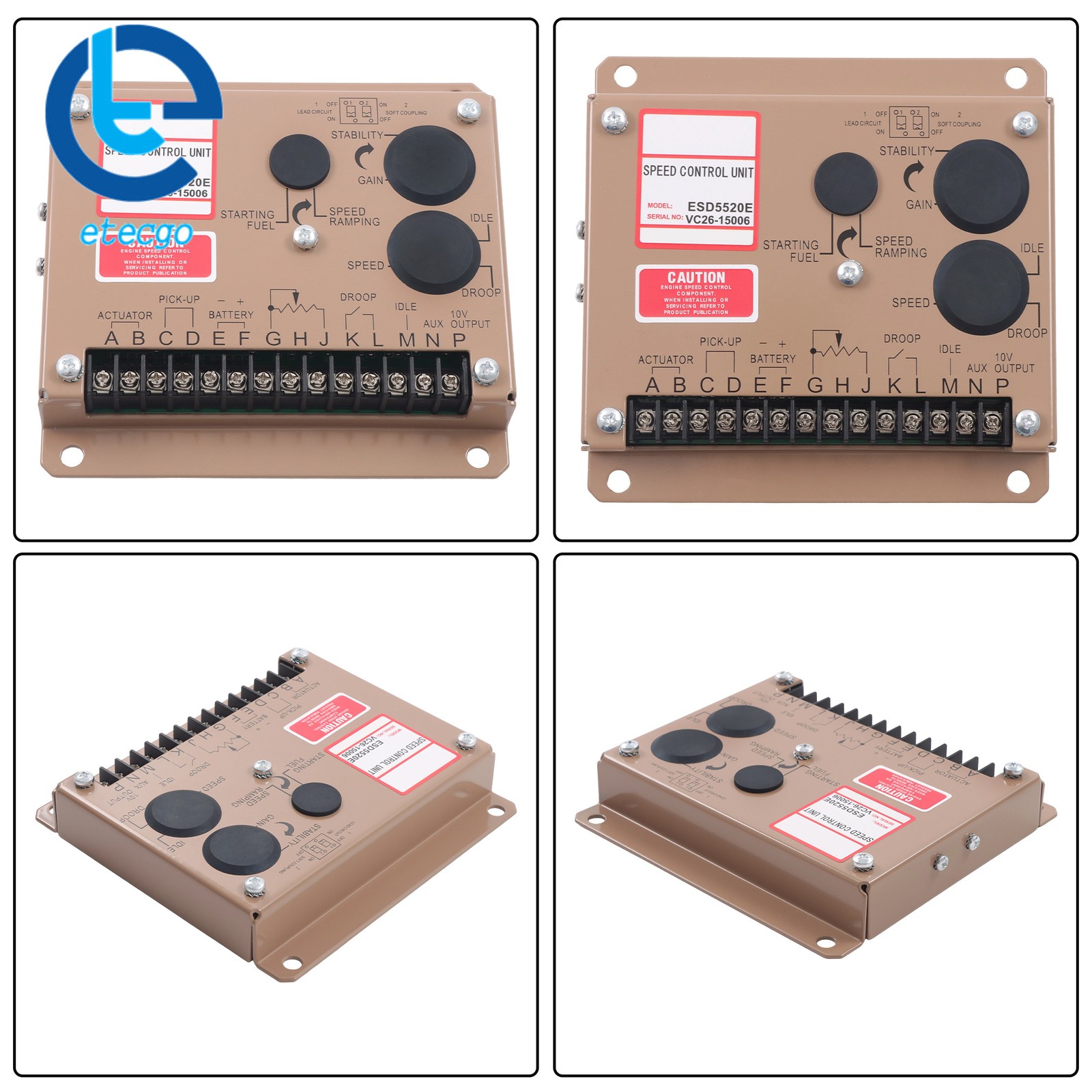 ESD5520E Governor Speed Control Unit for Diesel Generator Set