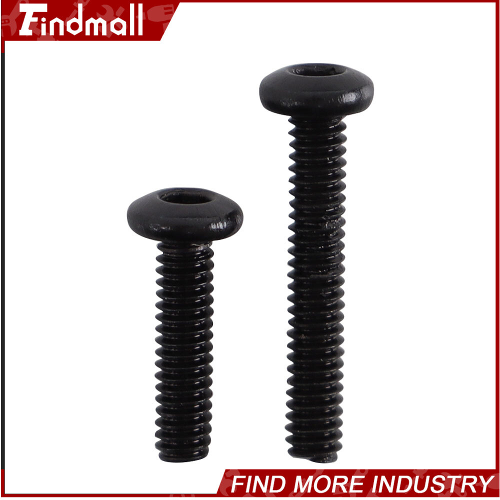 Findmall 1840pcs M2-M5 Alloy Steel Metric Hex Button Head Cap Bolts And Nuts Kit