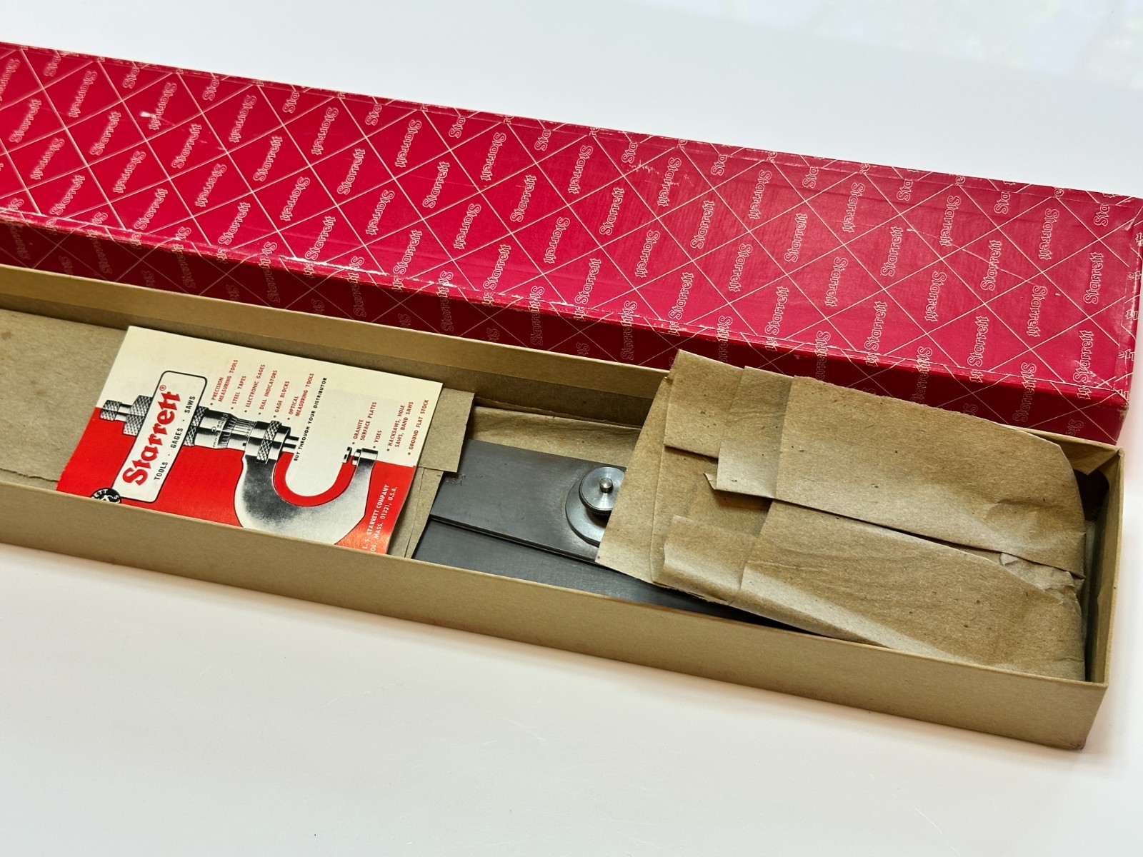 NEW Starrett Tools USA No. 39 (EDP 50259) LOCK Joint Inside Caliper 18” Long