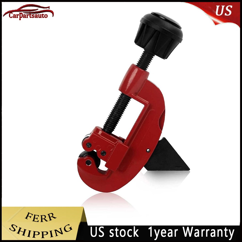 Pipe Tube Cutter 1/8″ to 1-1/8″ OD Copper Brass Aluminum PVC Plumbing HVAC Mini