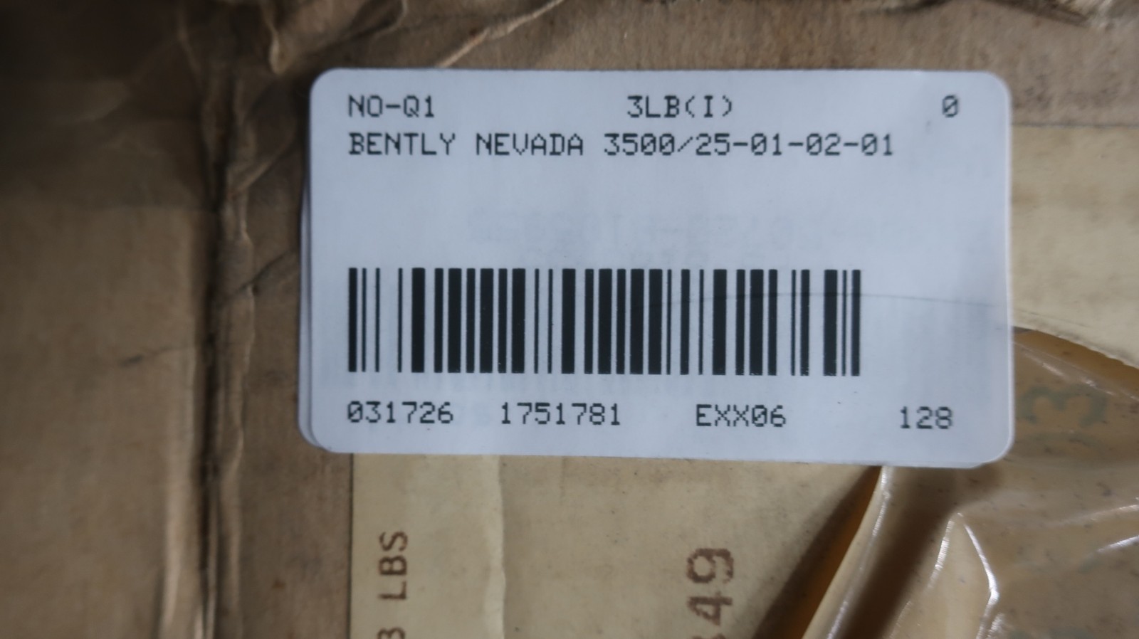 Bently Nevada 3500/25-01-02-01 2 Channel Keyphasor Module