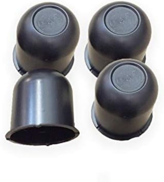 4 Trailer Wheel Hub Center Cap 3.125″ Diameter Travel Trailer, Ca Color: Black