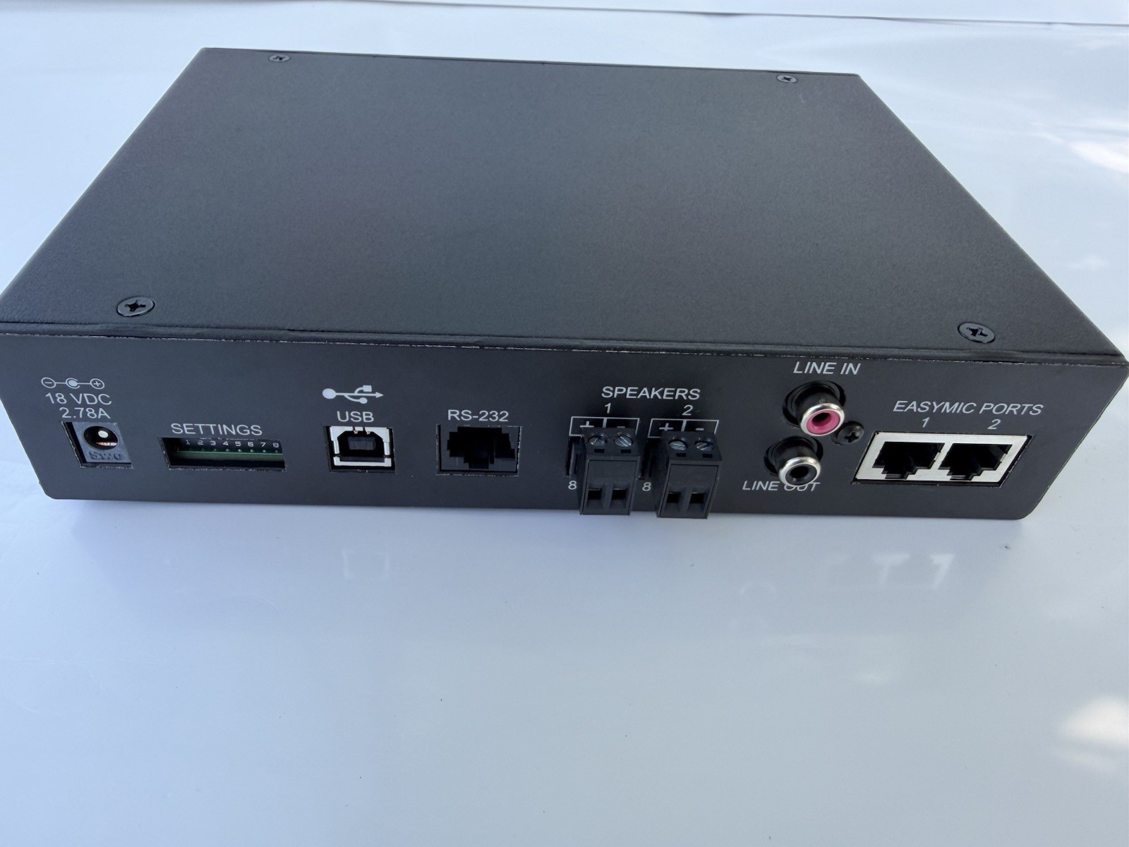⁠Vaddio EasyUSB Mixer/Amp Audio Conference Interface (998-8530-000)