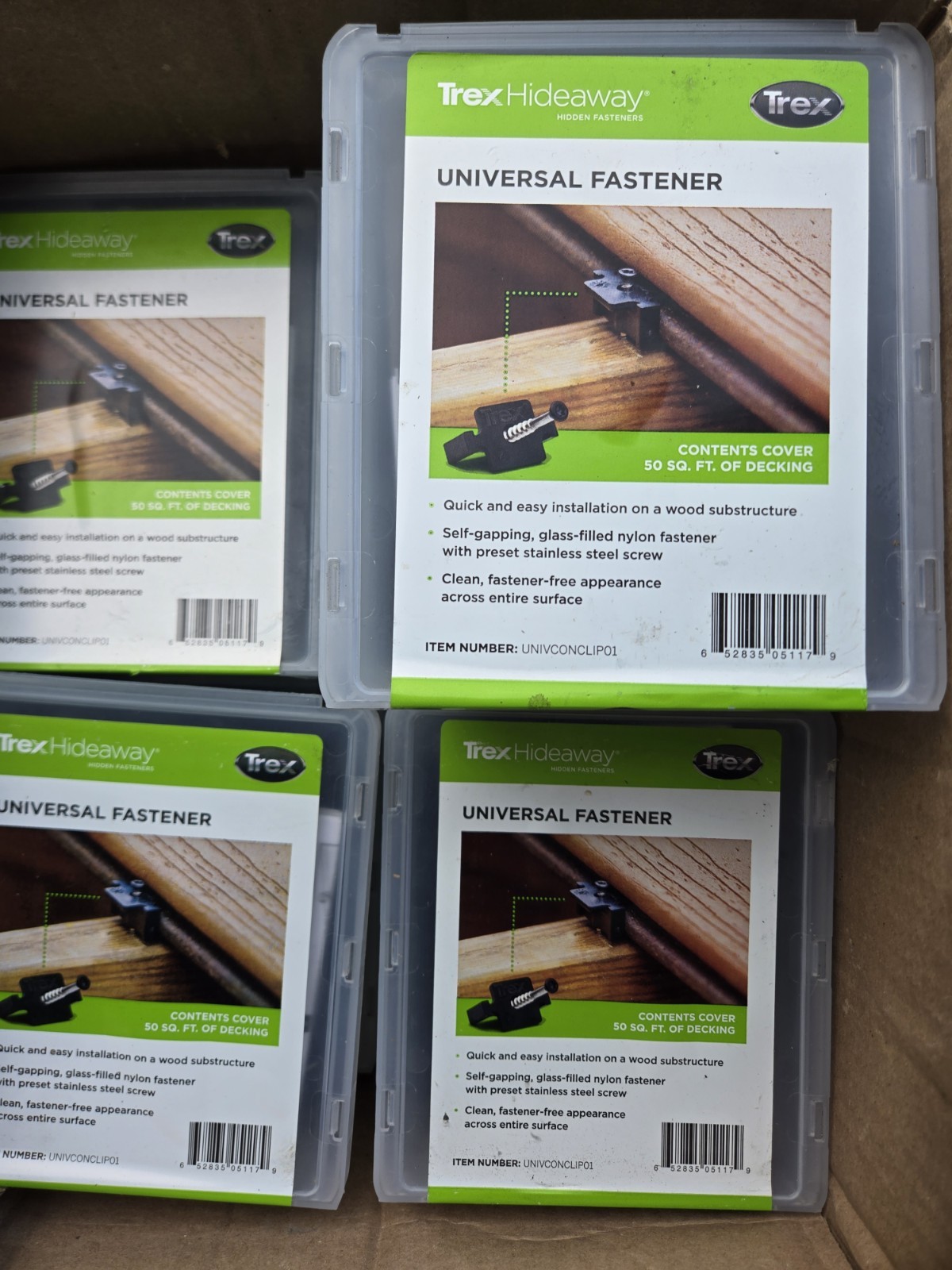 Trex Universal Fasteners UNIVCONCLIPO1