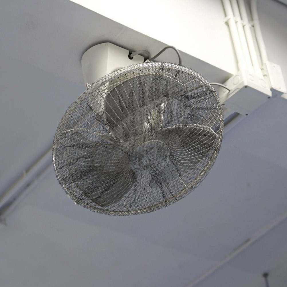 Childproof Black Round Fan Protective Net Dust Cover for Household Fans