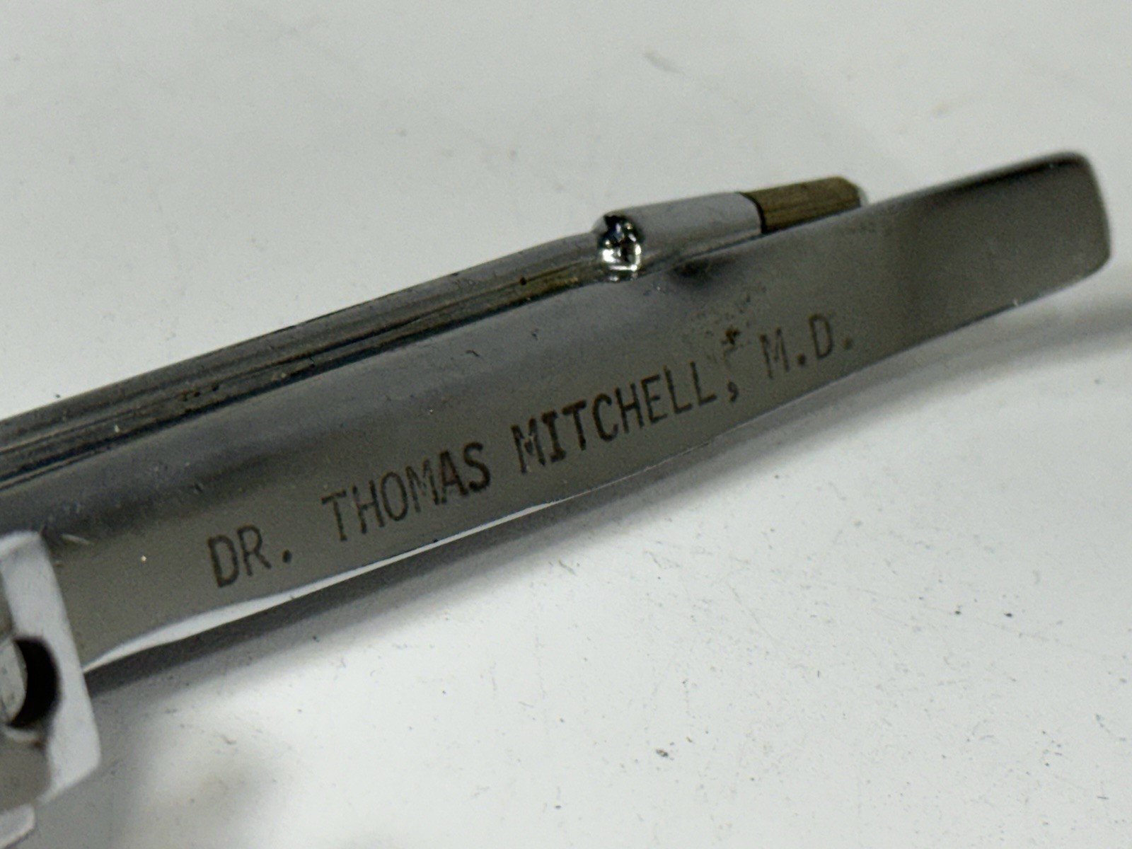 AMS Laryngoscope Set ~ Handle with 2 Blades ( Macintosh 3 & Wis-Hipple )