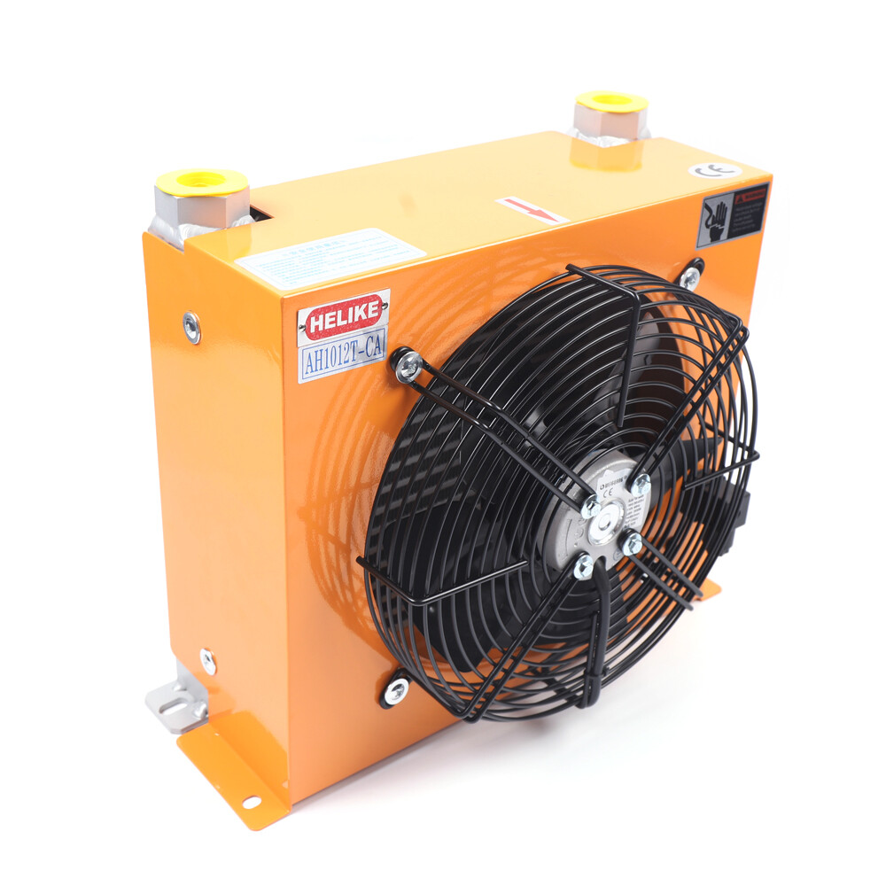 60W AH1012T-CA High-quality Fan Hydraulic Oil Cooler 100L/min + Precise Welding