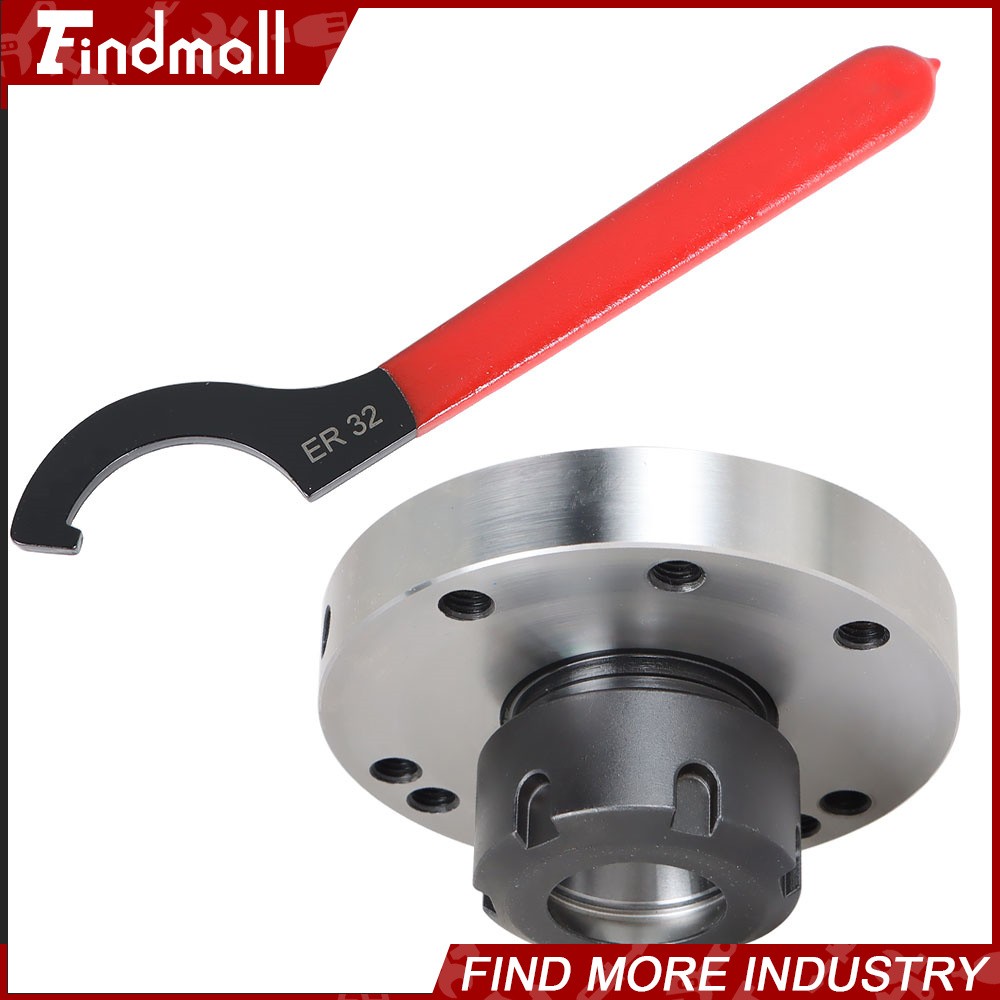 Findmall ER-32 Collet Chuck 100mm Diameter Compact Lathe For Milling Tool