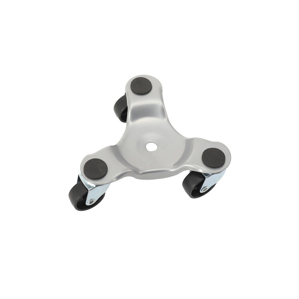 Furniture Moving Dolly Set 3 Wheel Iron Tri Dolly Triangle Swivel Caster Wheel